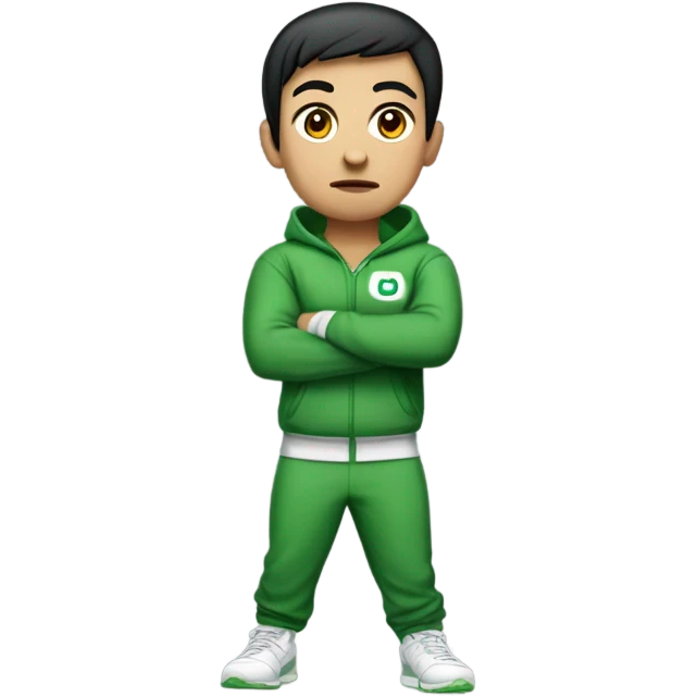 Squid games and guy number 456 emoji