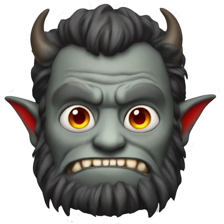 Troll  with devil emoji