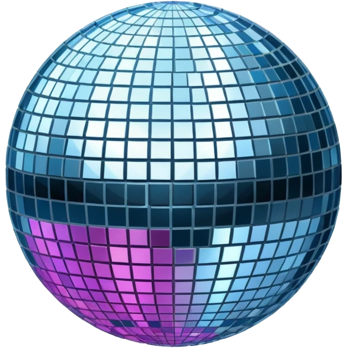 glitter disco ball emoji