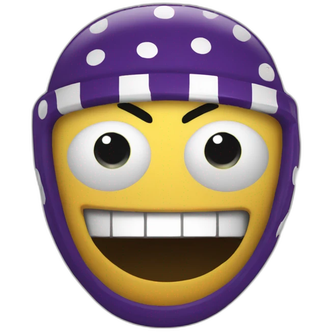 NASCAR grimace emoji