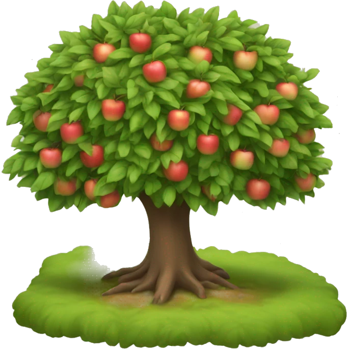 apple tree emoji