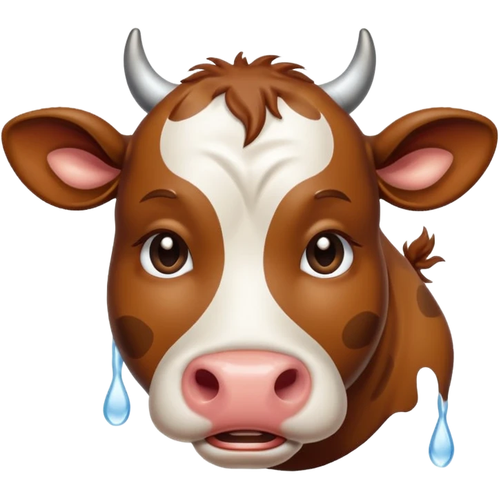  COw crying emoji