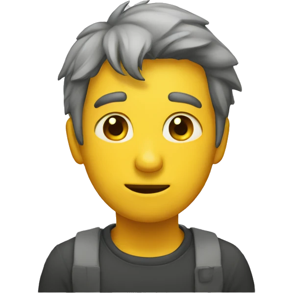 Triste feliz emoji