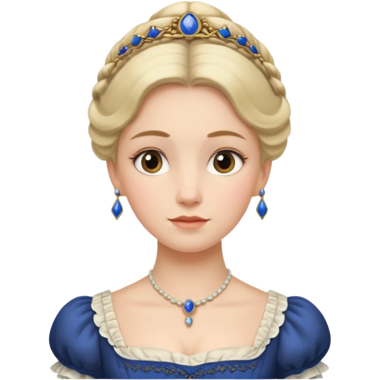 1800's european female emoji