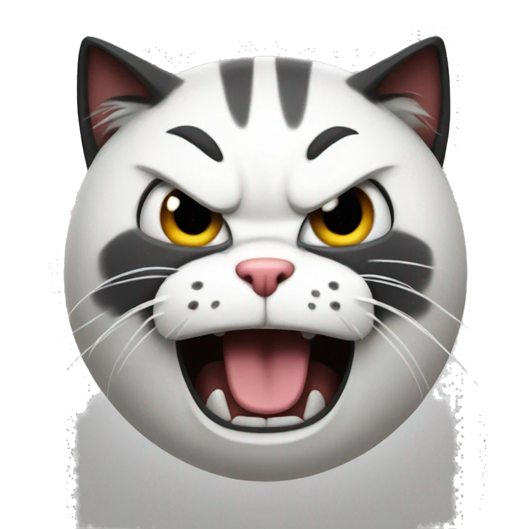 Angry cat  emoji