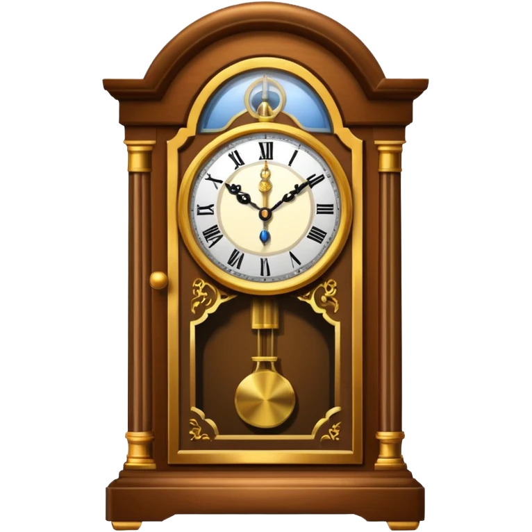 grandfather clock emoji