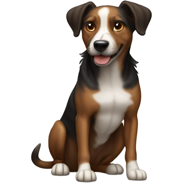 Haitian dog emoji