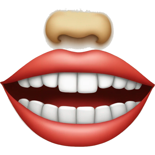 Mouth emoji