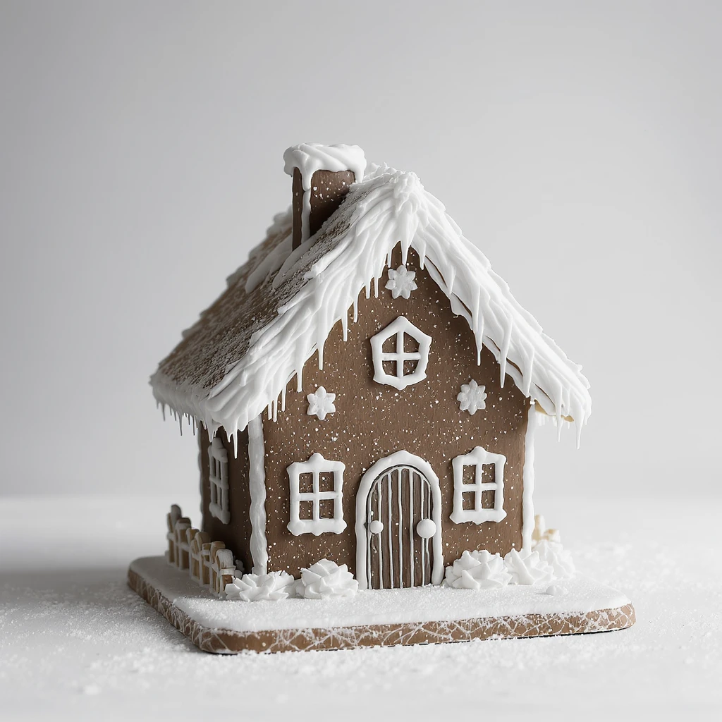 gingerbread house emoji