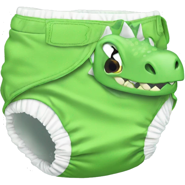 Dino diaper emoji