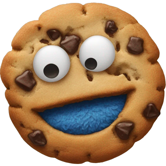 cookie monster  emoji