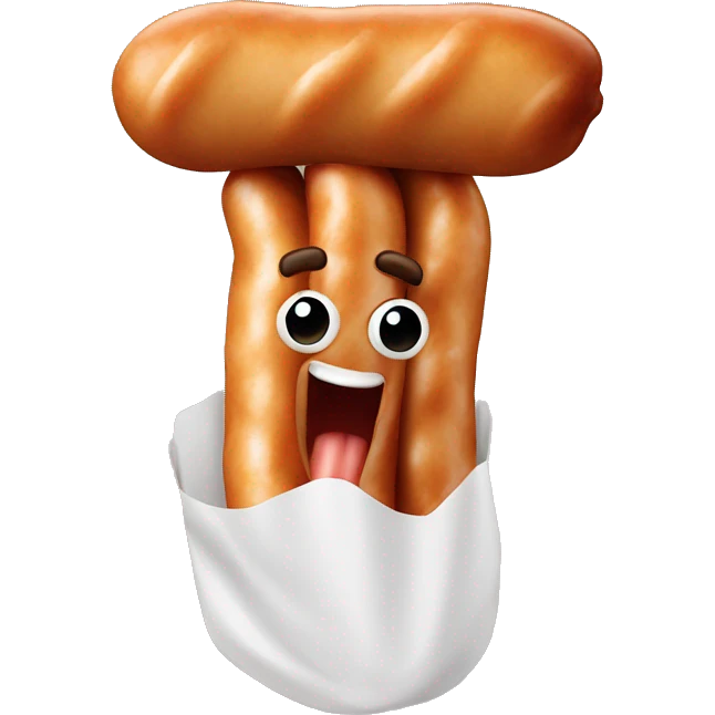 Sausage in batter  emoji