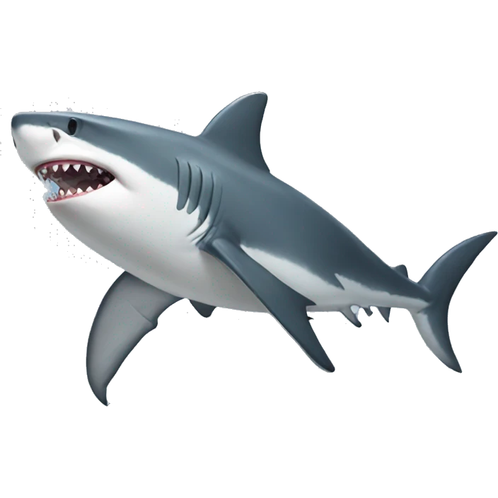 shark wearing  emoji