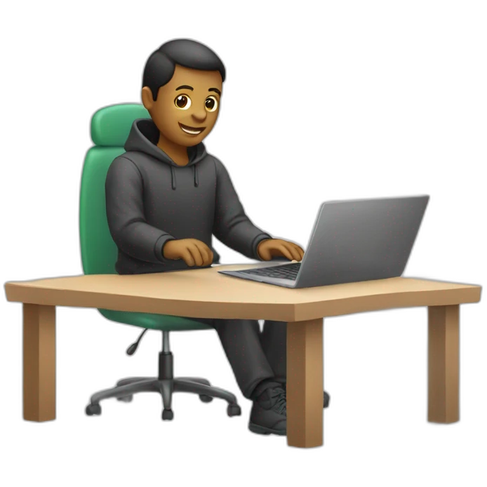someone working on a laptop emoji