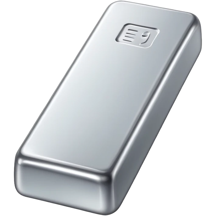 silver bar emoji