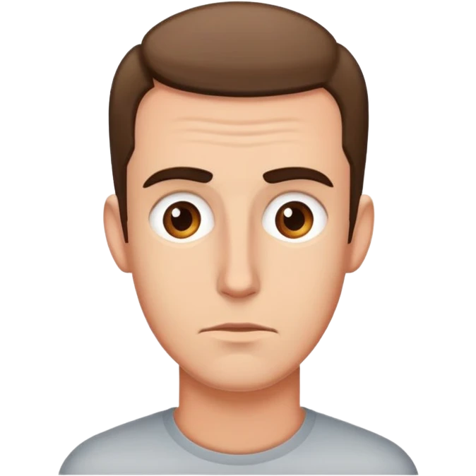 Steven Miller, thinking expression emoji