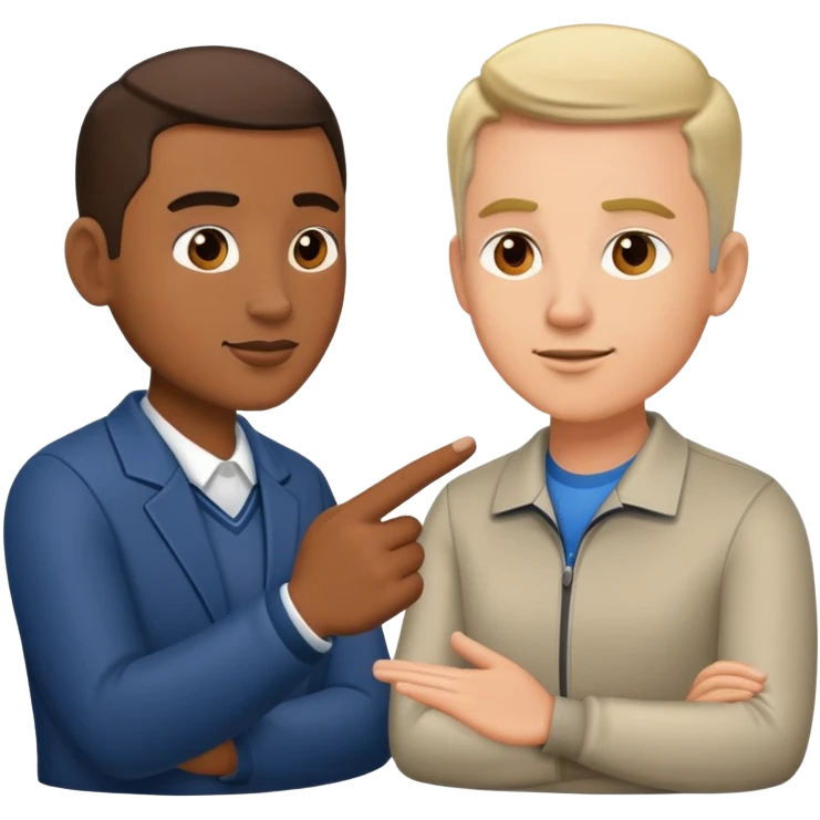 2 coaches talking emoji