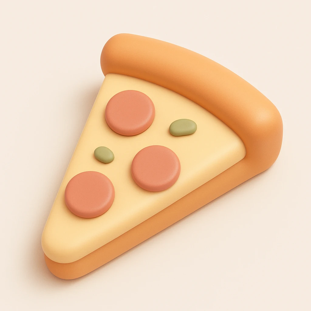 slice of pizza emoji
