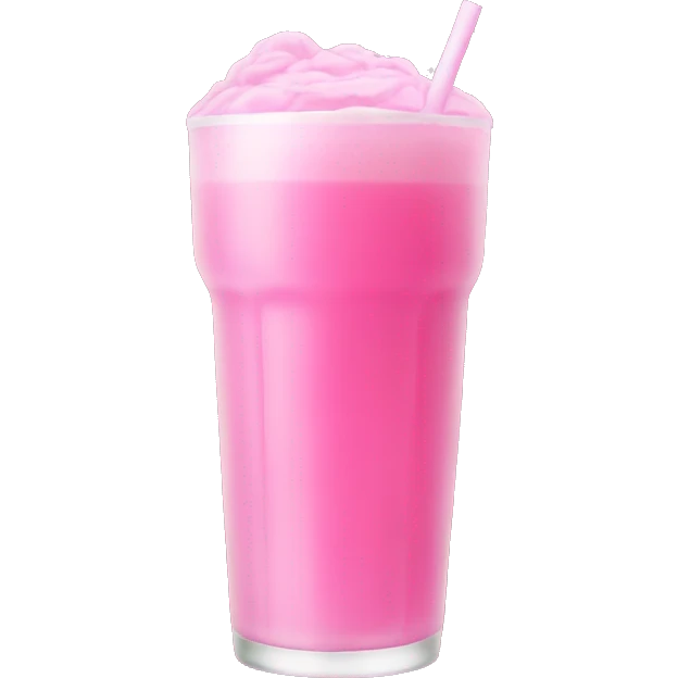 Pink drink emoji