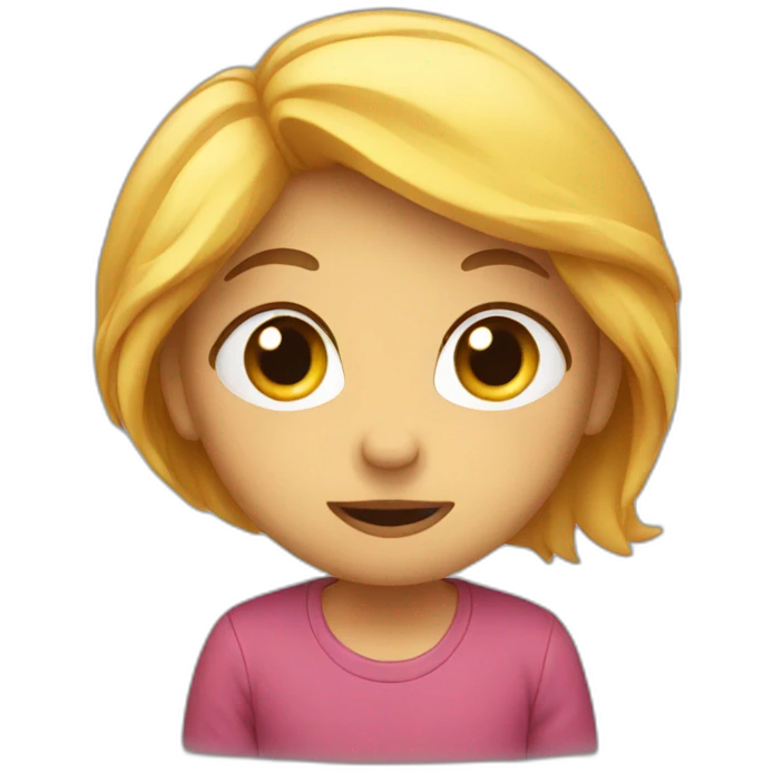 Shy emoji
