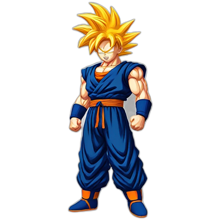 Goku super saiyan emoji