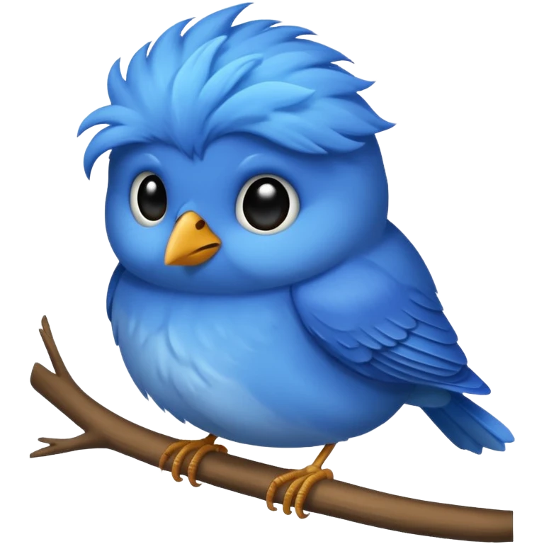 маленькая птичка emoji