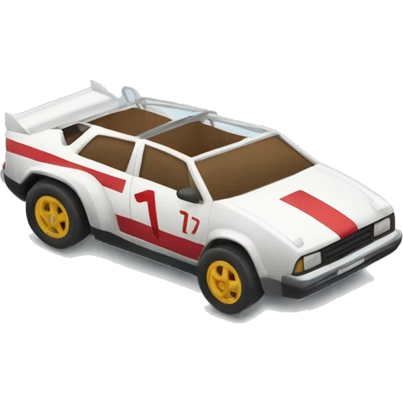 Carro de corrida  emoji