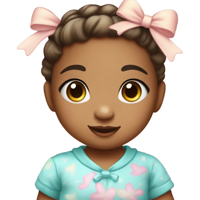 Baby girl  emoji