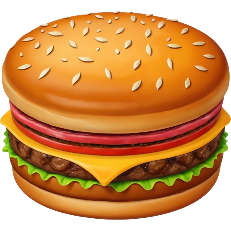 A beef patty emoji