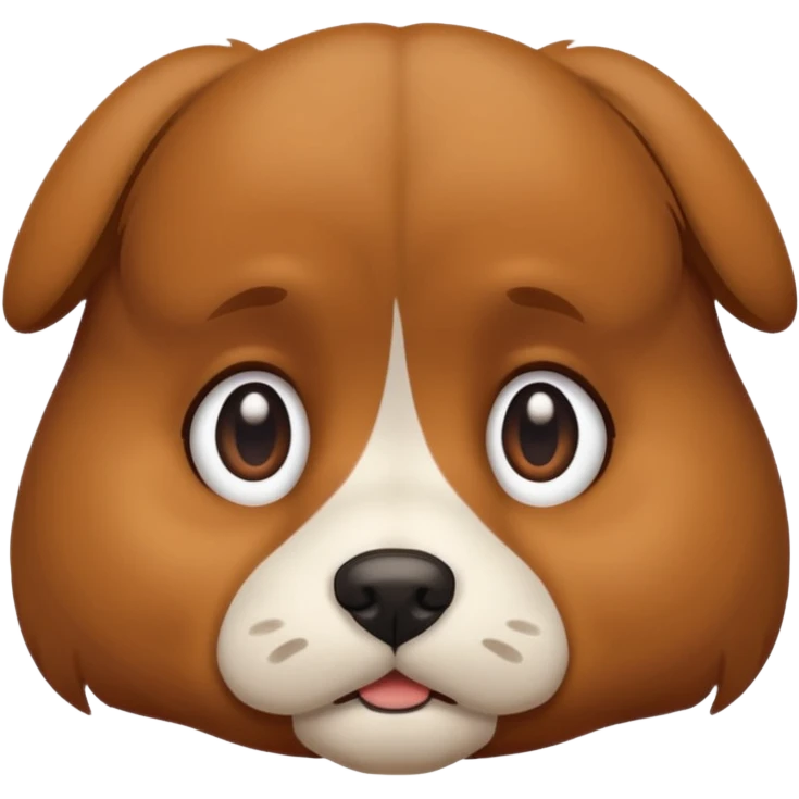 Dog that is crying emoji
