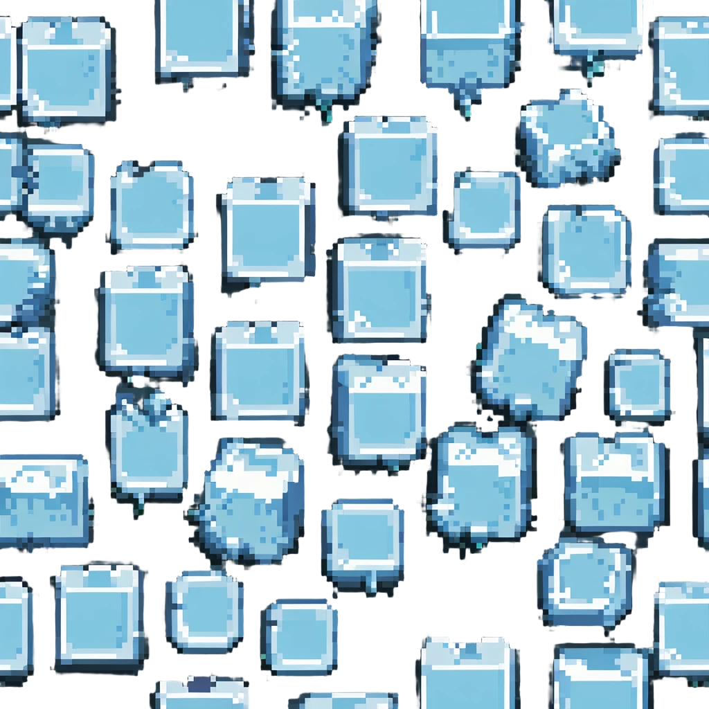 melting ice cubes emoji