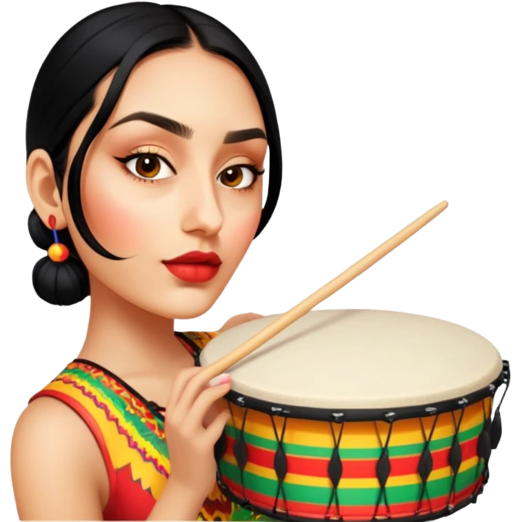 Festive Drummer emoji