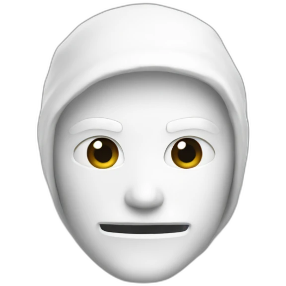 Dev ninja white anonymous emoji