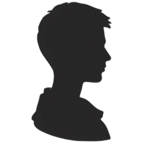 silhouette étudiant  emoji