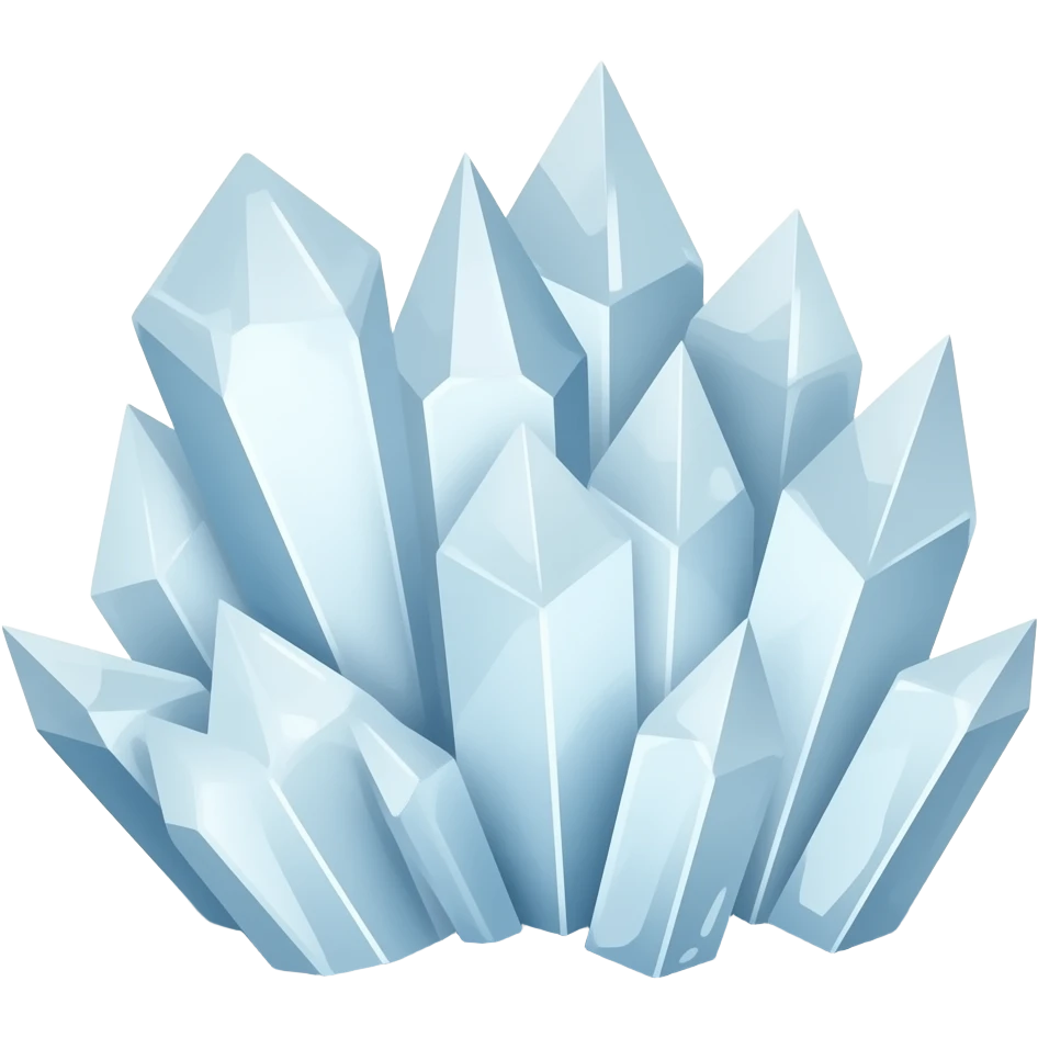ice crystal emoji