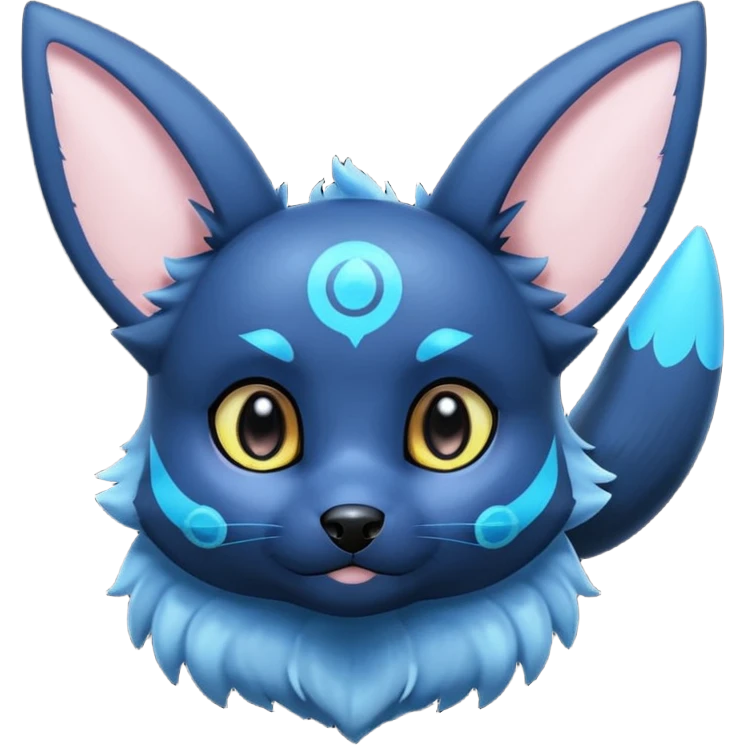 Blue Umbreon emoji