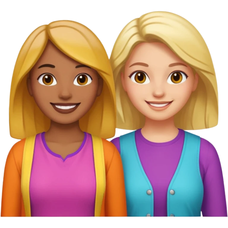 Two women friends emoji