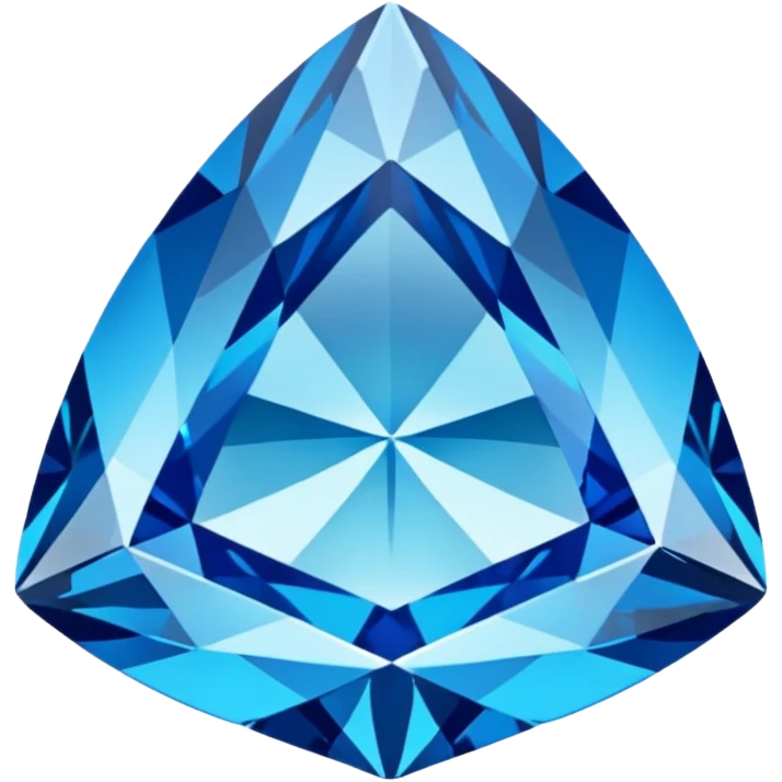 blue diamond emoji