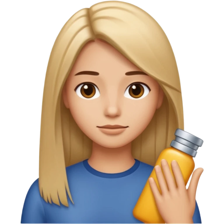 alisando cabello emoji