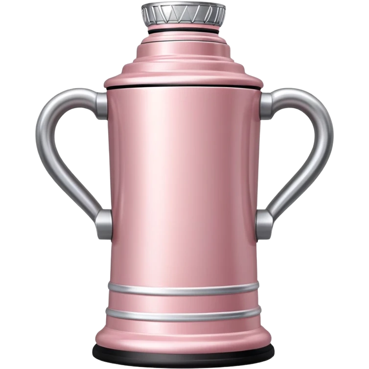 Powder pink Stanley cup emoji