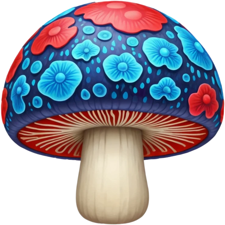 psychodelic mushroom emoji
