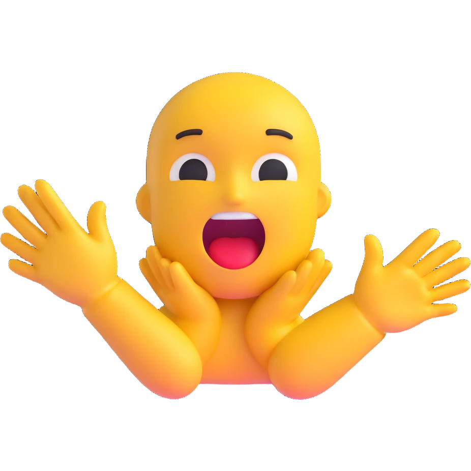 choking emoji with hands reaching out emoji