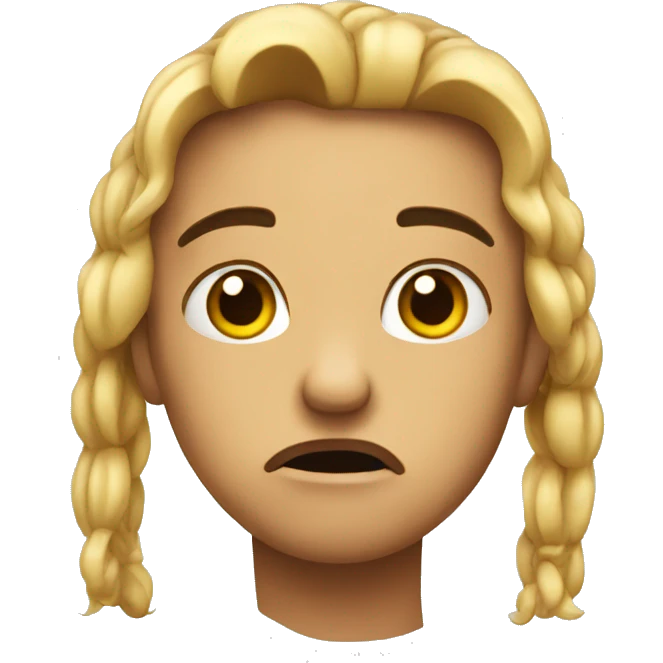 Disappointed but not surprised emoji