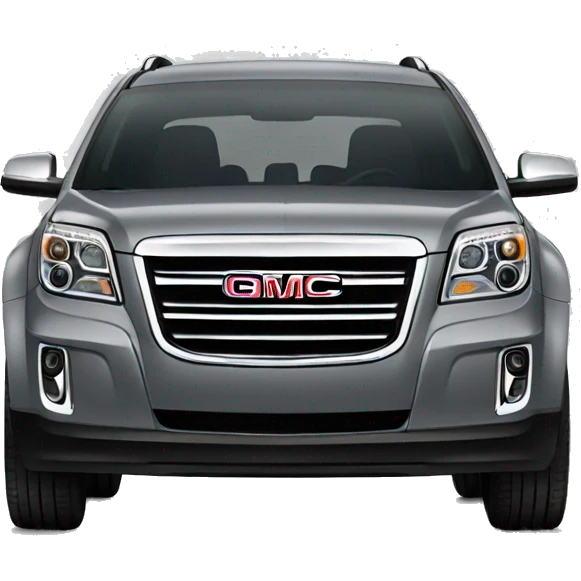 Grey GMC Terrain Car emoji