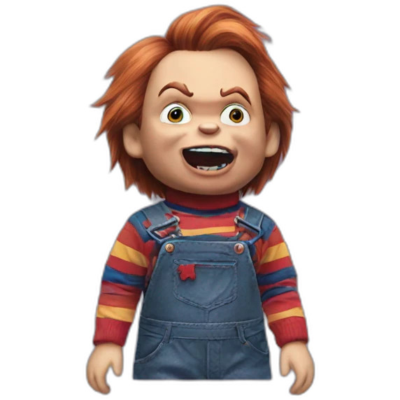 Chucky beso emoji