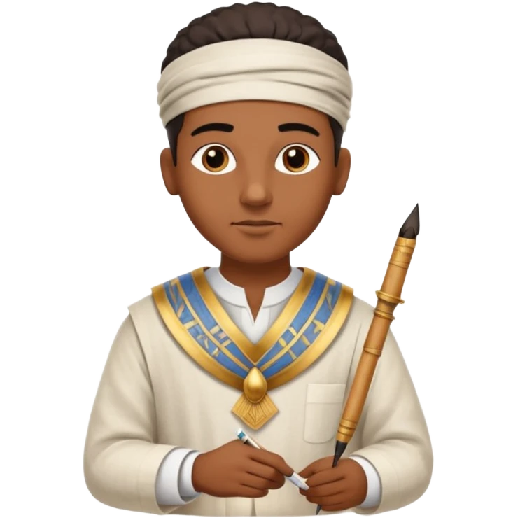 Royal scribe,Ancient Egypt emoji