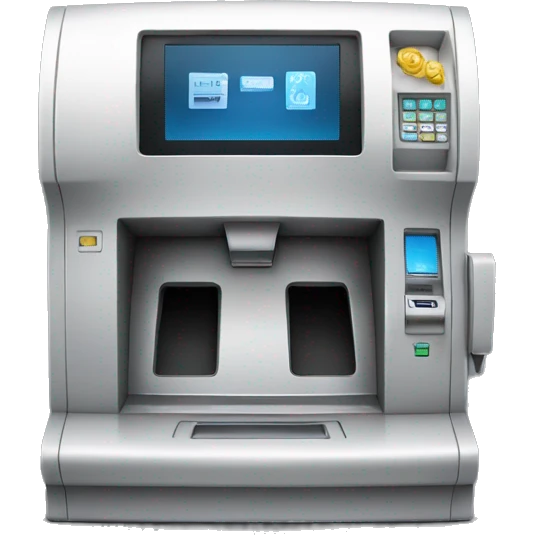 an atm robot emoji
