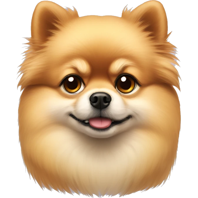 Sad pomeranian emoji