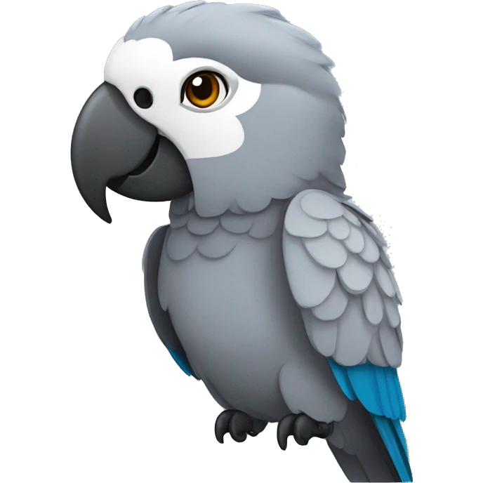 africcan Grey Parrot emoji