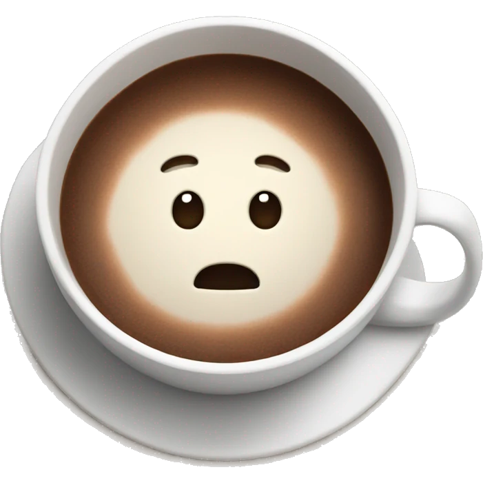 cup with hot chocolate emoji